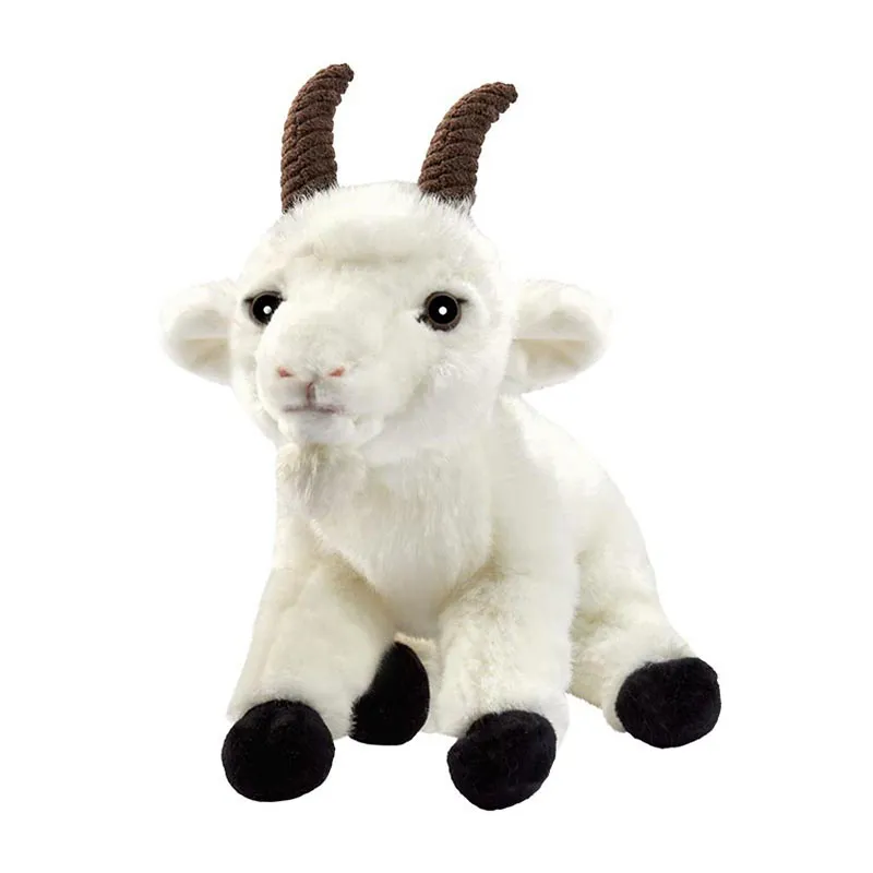Peluche Chèvre Blanche Anima - 26cm-0