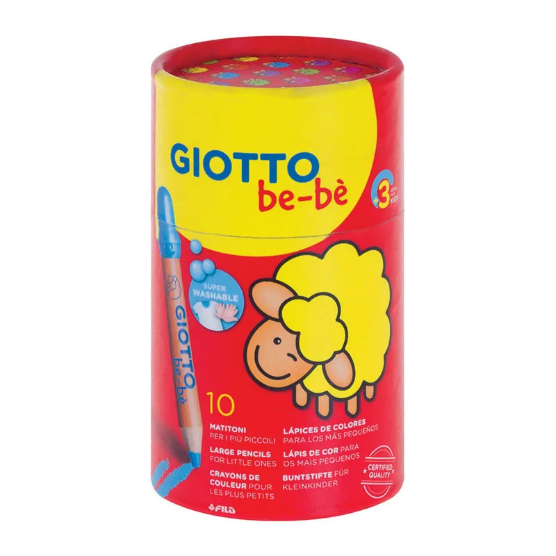 Pot Crayons de couleur Be-bè Maxi - 10pcs-2