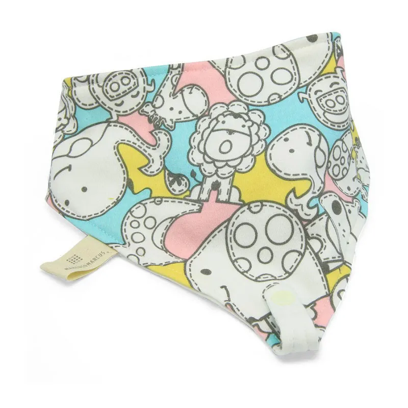 Bavoir Bandana Coton Bio + Sucette Marcus - 3m+-1