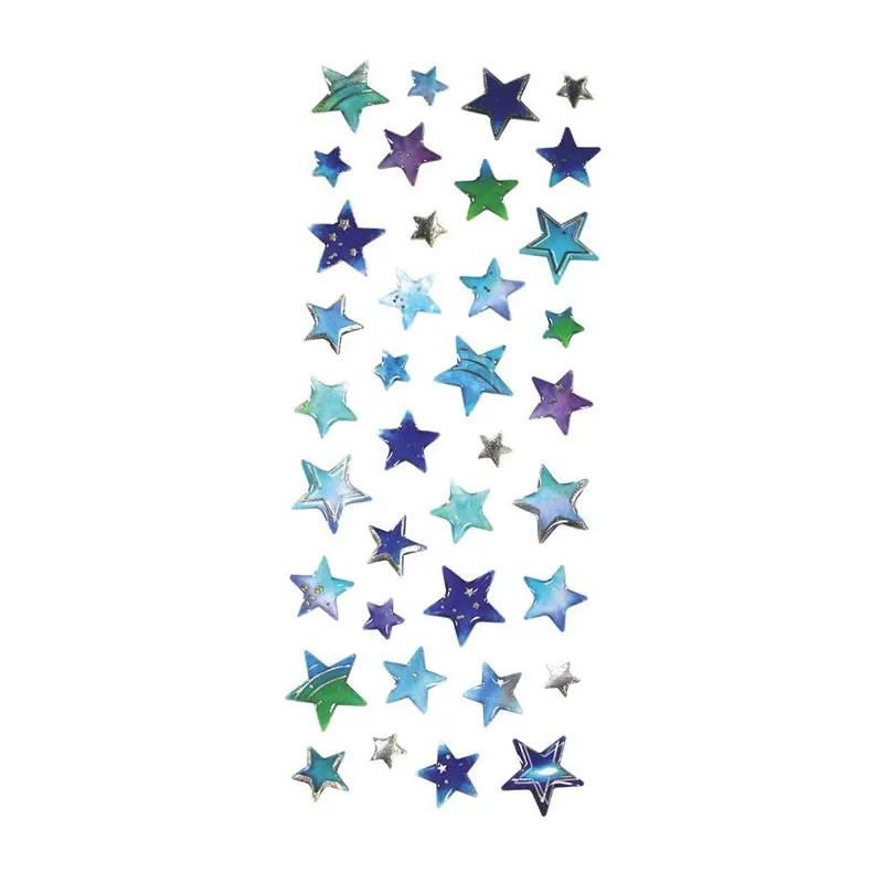 Stickers étoiles - 90pcs-1