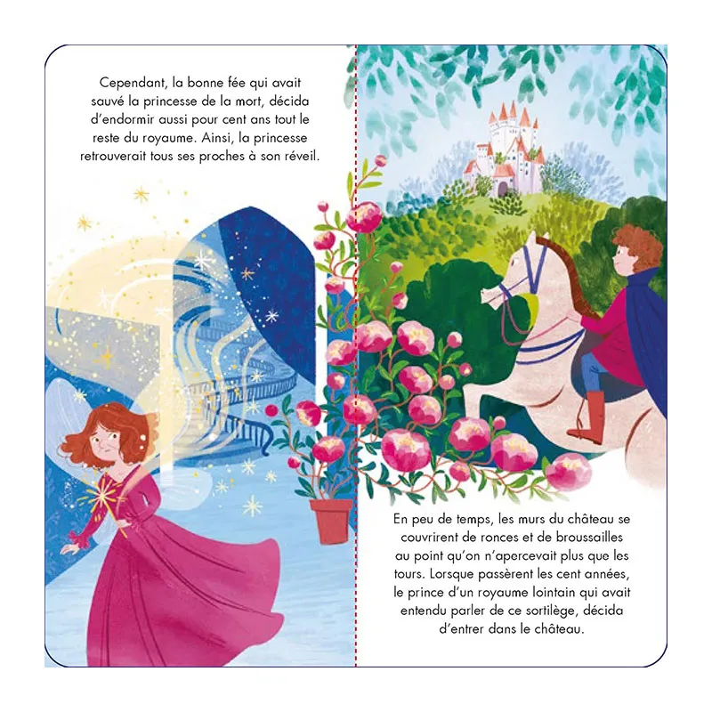 Livre + puzzle 30pcs La belle au bois dormant - 36m+-4