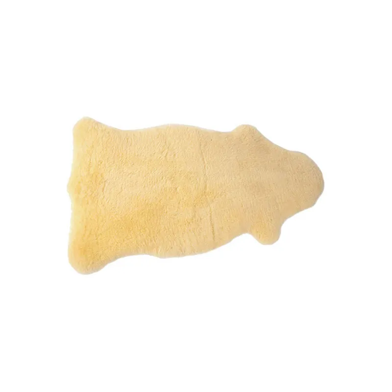 Peau d'agneau 60/70cm - Naturel-0