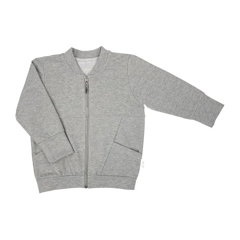 Bomber Basic - Gris-2