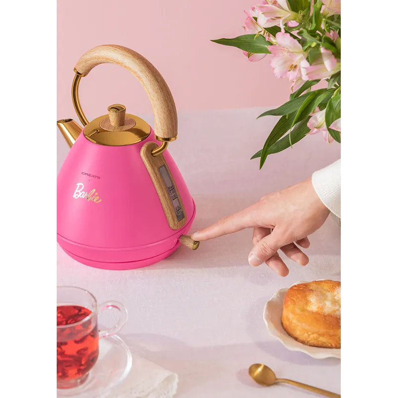 Bouilloire électrique Barbie Rose - 1,7L-3