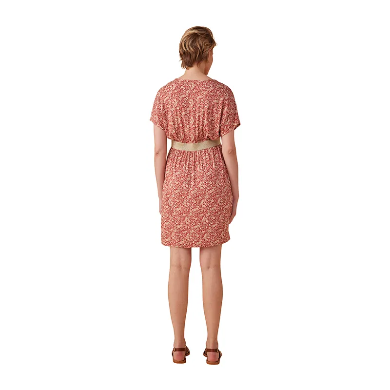 Robe de grossesse Felcie - Terracotta-2