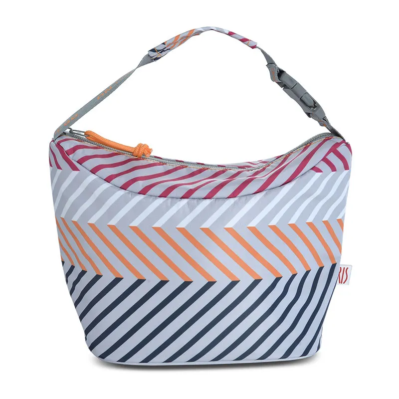 Sac à main Lunchbag On the go - Fuchsia Imprimé-0