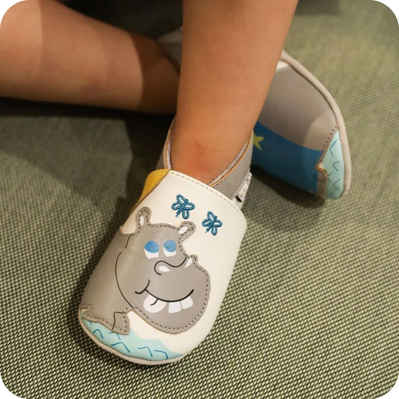 Chaussons cuir Hippopotame-0