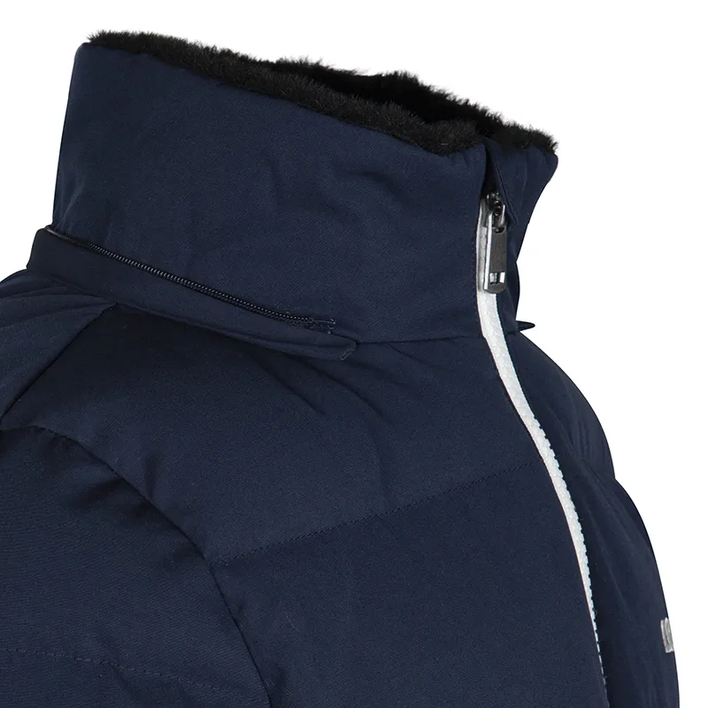 Doudoune longue Enfant Mix media - Dress Blues-9