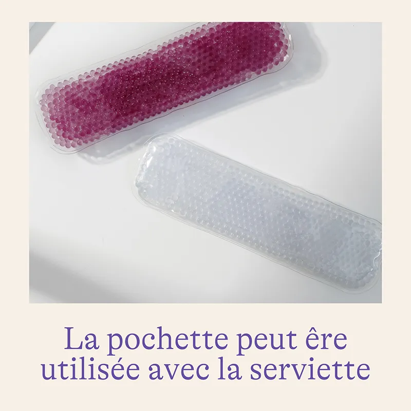 Pack Accouchement serviettes + recharges + douche intime + huile périnée-15
