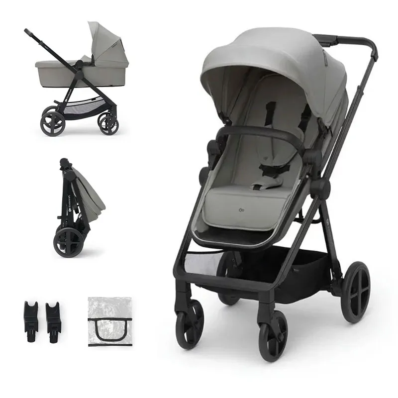 Poussette Newly 3en1 Mink Pro Moonlight Grey - 0m+-0
