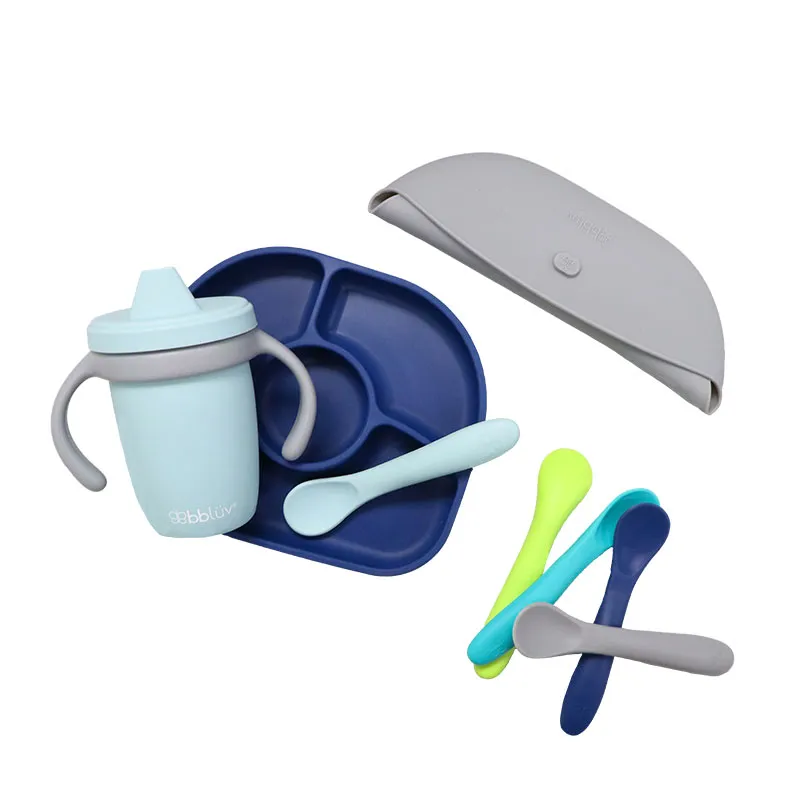 Set repas en silicone-1
