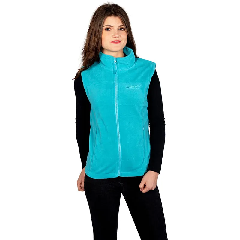Veste polaire sans manches Vera Femme - Turquoise-2