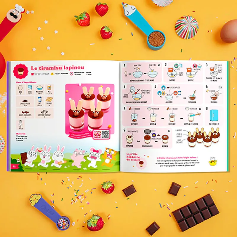Livre Les gâteaux & desserts incontournables - 4+ - CHEF CLUB-1
