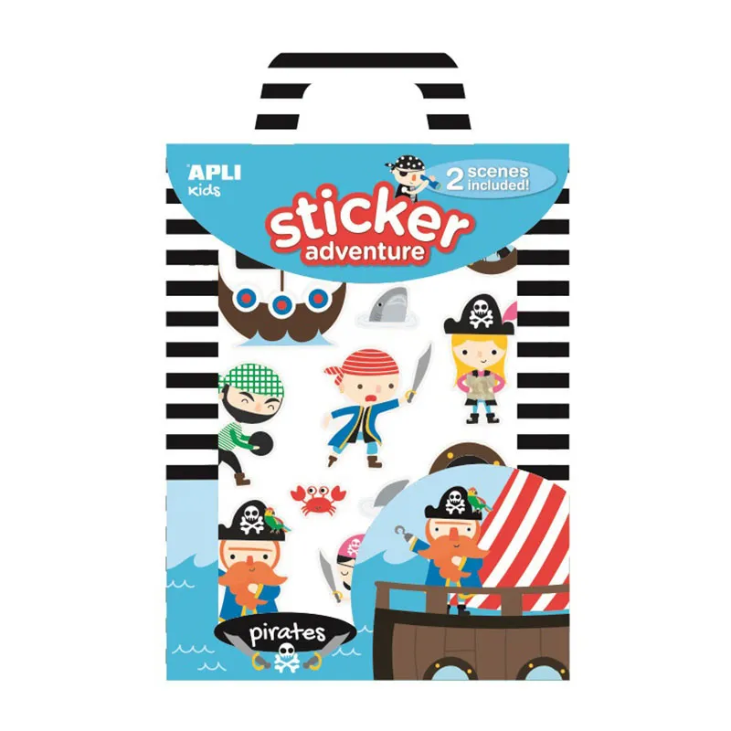 Jeu de Gommettes Les Pirates - 36m+-0