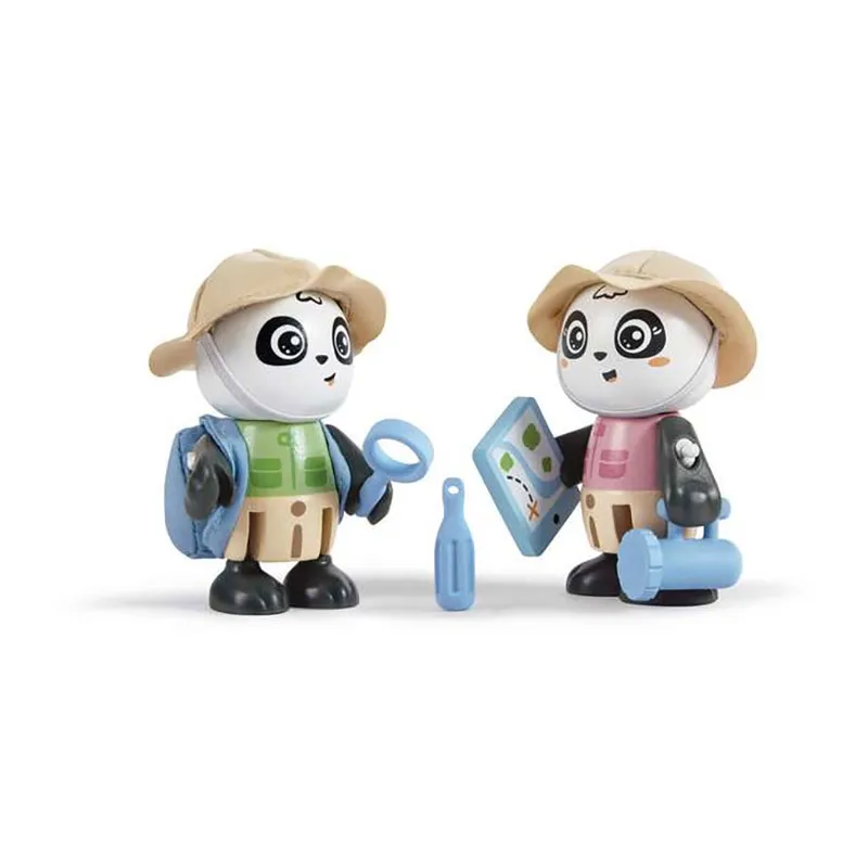 Figurines Sam et Pam l'énergie solaire Green Planet - 36m+-0