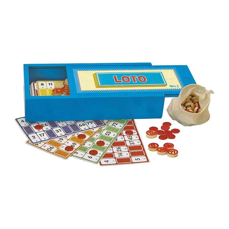 Jeu de Loto en bois - 36m+-0
