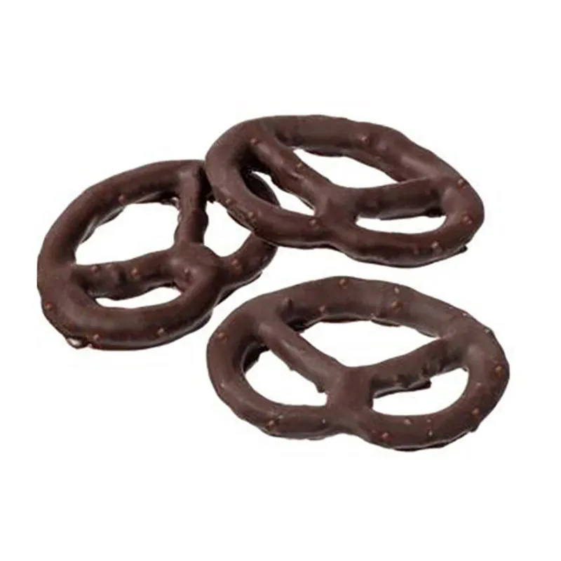 Bretzels salés enrobés chocolat noir - 100g-1