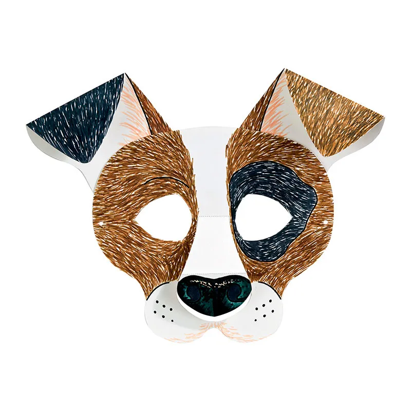 6 masques pour enfants Animaux-6