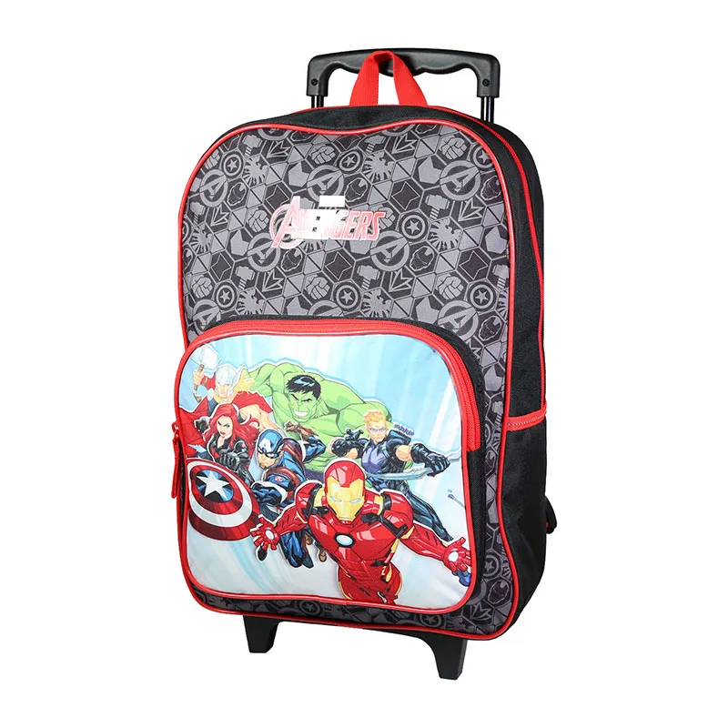 Sac à dos à roulettes Avengers Noir - 32x45cm-1