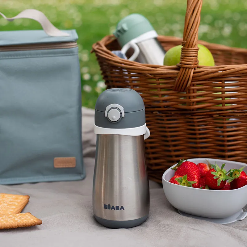 Gourde Inox Gris minéral - 350ml-5