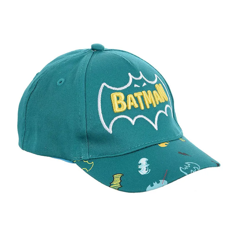 Casquette twill brodé Batman - Bleu-0