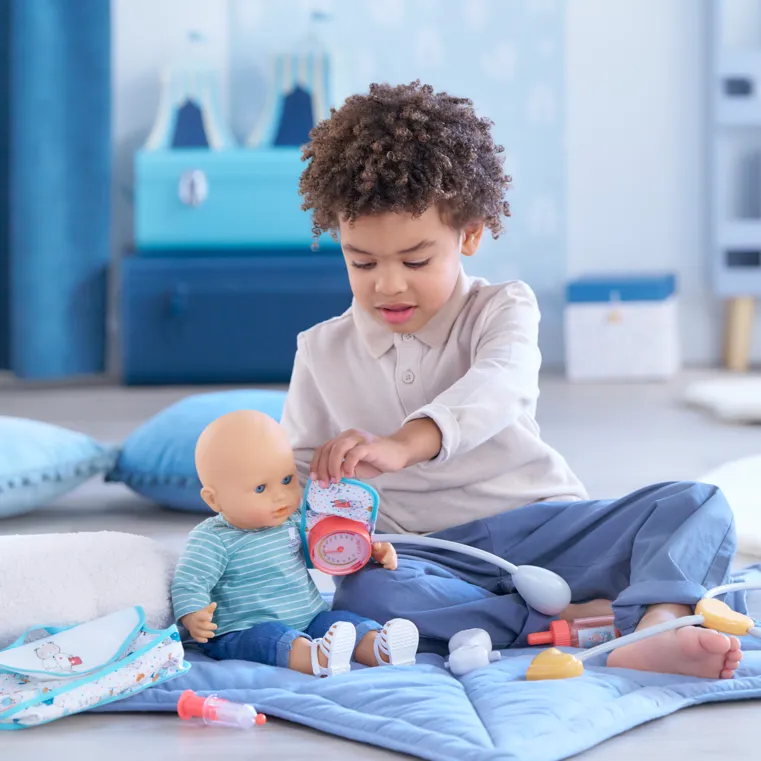 Grand coffret docteur 6pcs poupon 30-42cm - 18m+-6