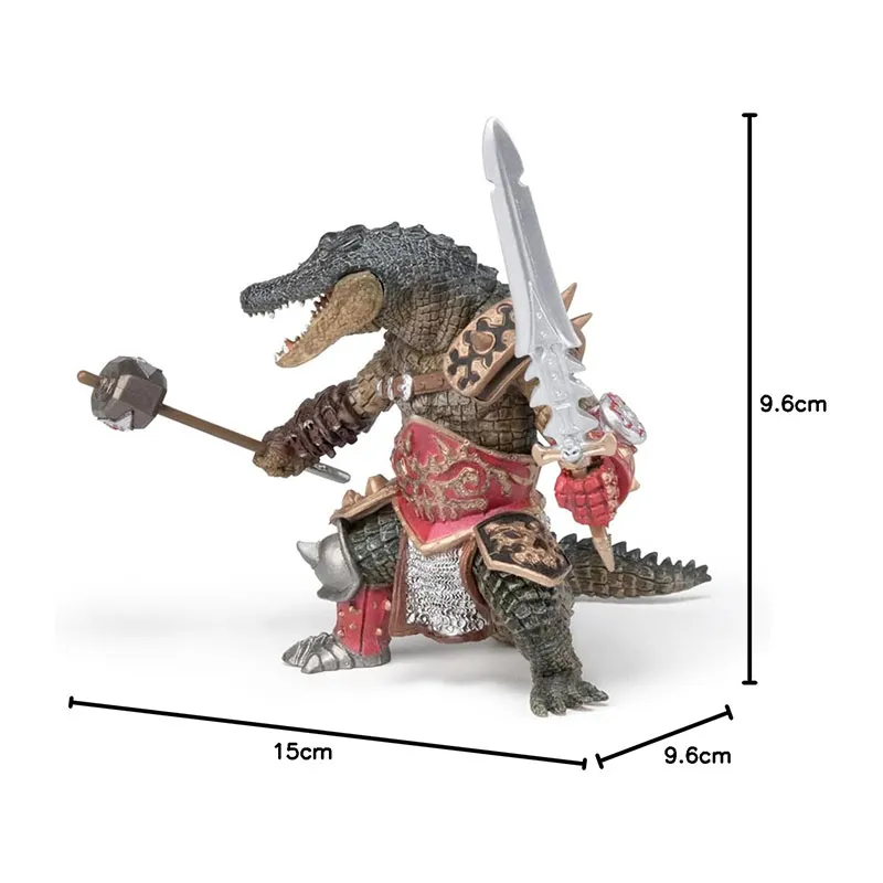 Mutant crocodile - 9,6x9,6x15cm-7