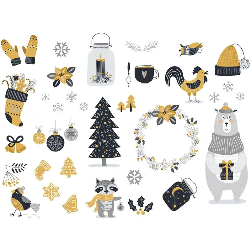 Stickers - Animaux scandinave-2