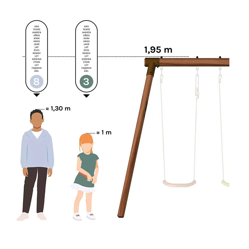 Portique 2 agrès Alizée - 36m+-9