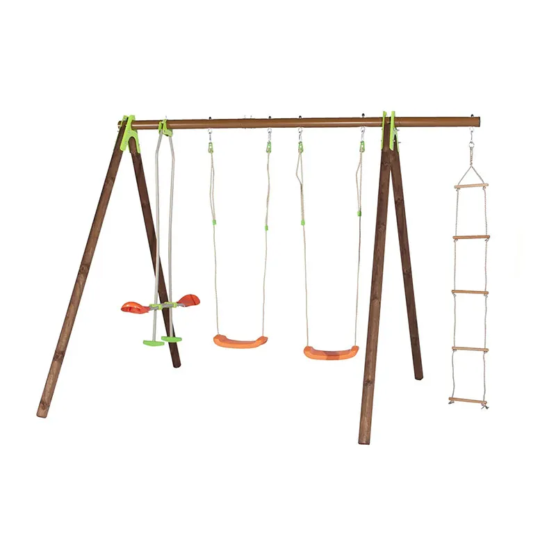 Portique bois 2,30m 4 Agrès Deko - 3+-0