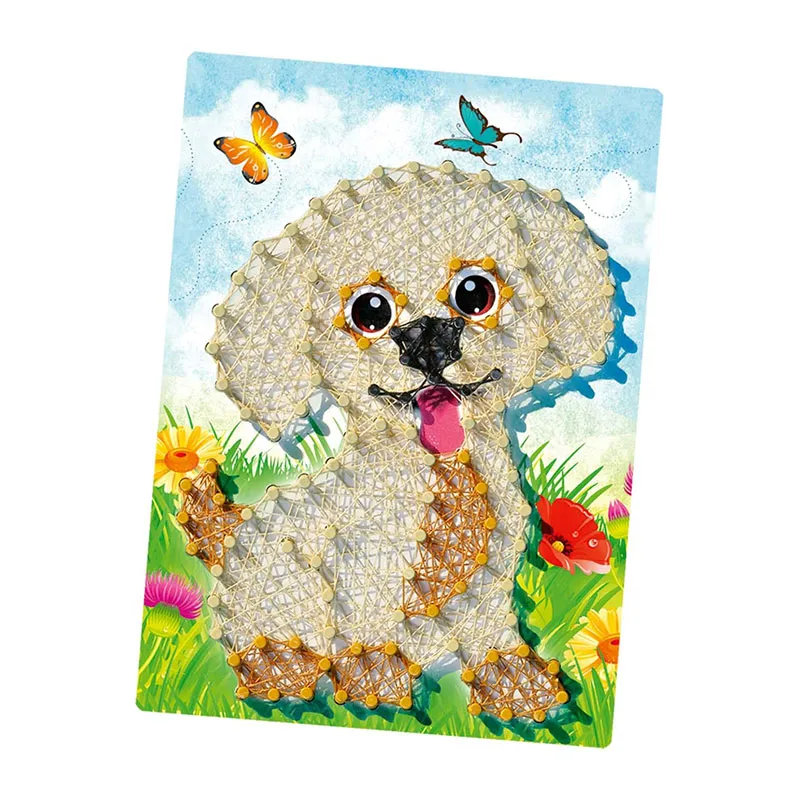 Kit créatif String Art Chiens - 6+-2