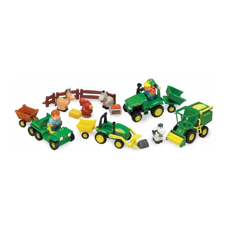 Maxi Coffret À la Ferme 15pcs John Deere - 18m+-0