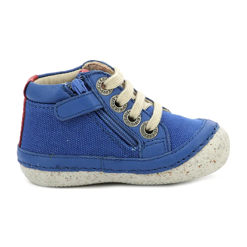 Bottillons Sonistreet - Bleu/Rouge-7