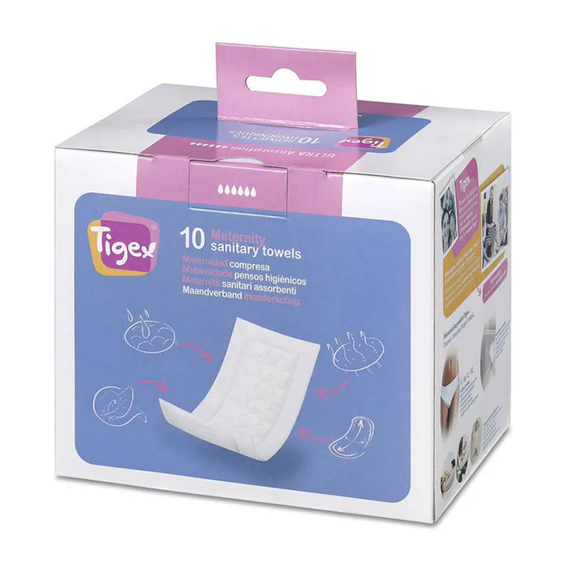 Pack Post accouchement 10 Serviettes hygiéniques + 5 Slips filets TU-1