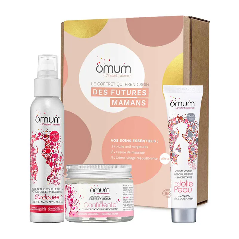 Coffret Grossesse Le coffret qui prend soin des (futures) mamans - 3pcs-0