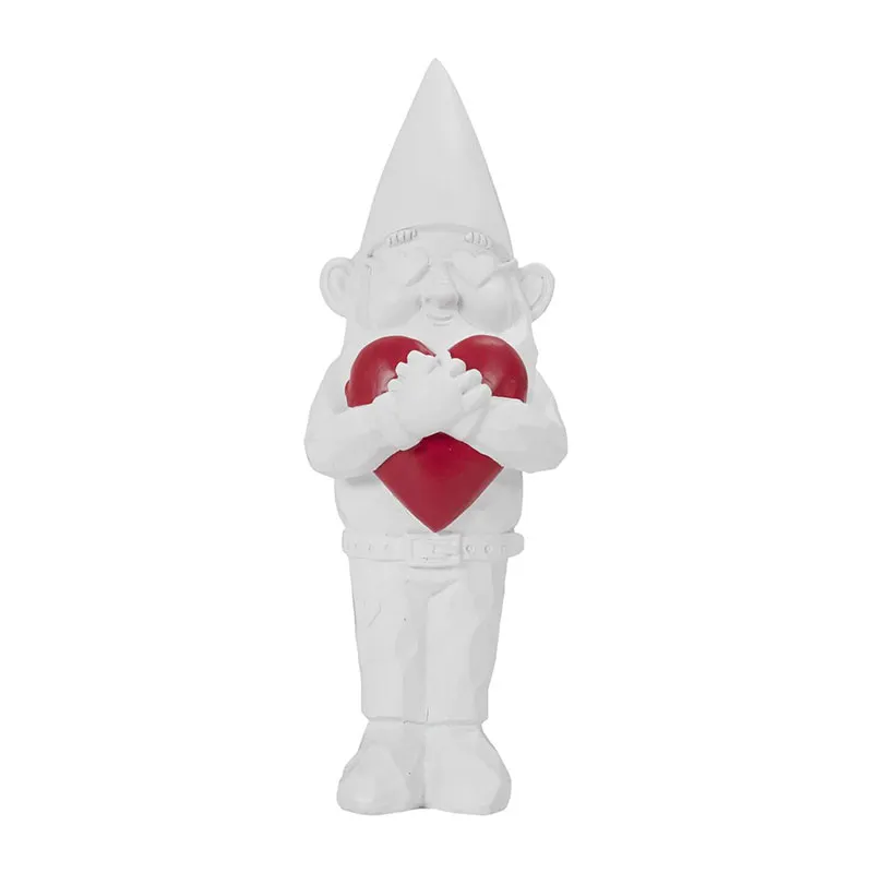 Statuette Nain de Jardin Love extérieur - 33cm-2