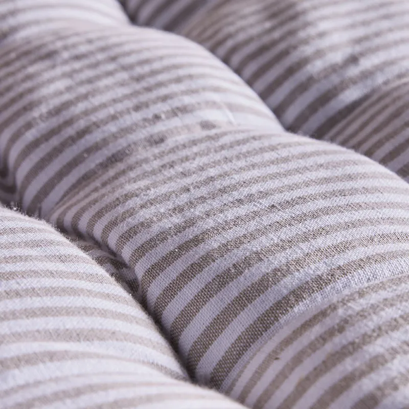Matelas de sol Coton French Port rayé Beige - 120x60x7cm-1