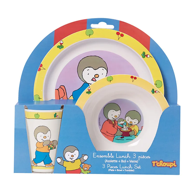 Ensemble repas T'Choupi - 3pcs-4