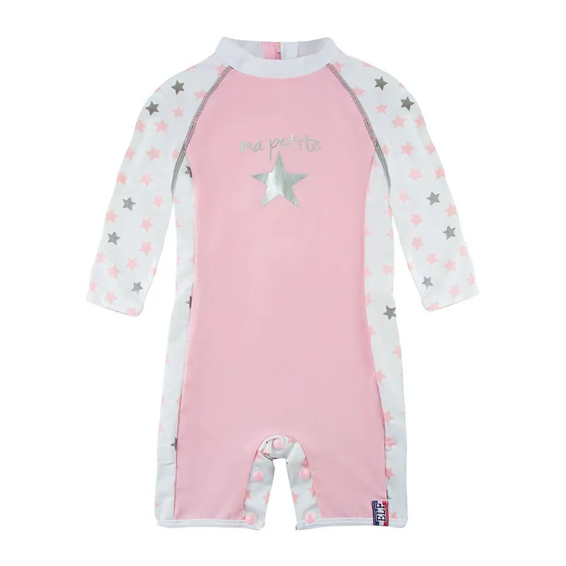 Combi M3/4 Anti-UV Rose - Ma Petite Etoile - ELLY LA FRIPOUILLE-0