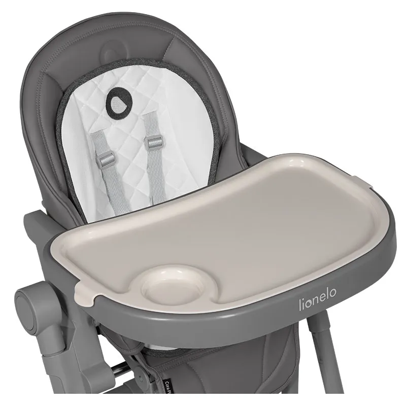 Chaise haute 2en1 Cora Plus Gris - 0-3 ans-6