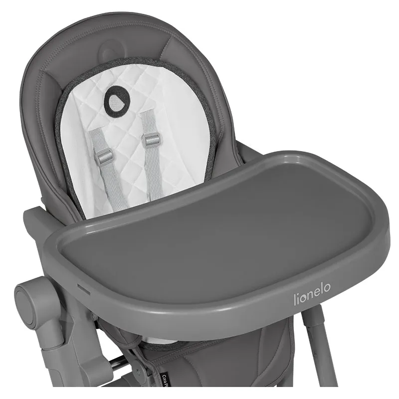 Chaise haute 2en1 Cora Plus Gris - 0-3 ans-7