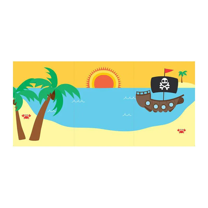 Jeu de Gommettes Les Pirates - 36m+-8