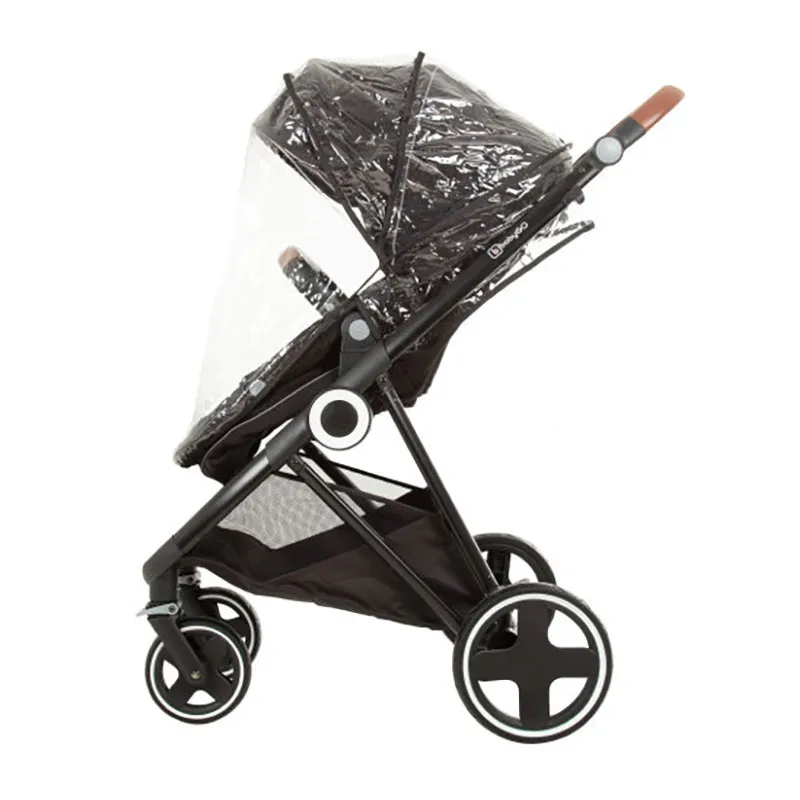Trio Poussette transformable + Coque Gr.0+ Halime Anthracite/Noir - 0m+-13