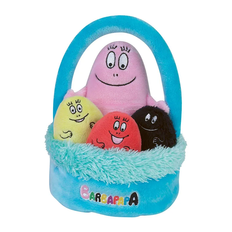 Panier 4 peluches Barbapapa Aléa - 12m+-1