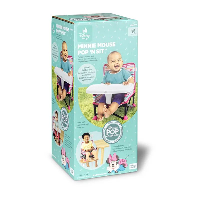 Réhausseur portable Pop'n Sit Minnie - 6m+-20