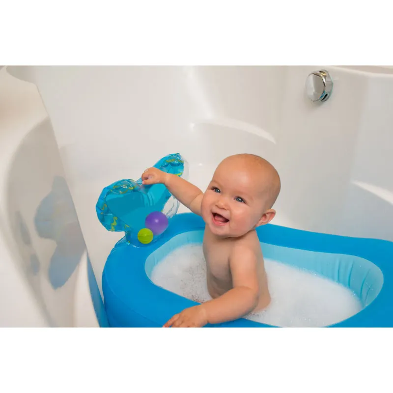 Baignoire gonflable Baleine + 10 balles - 6m+-2