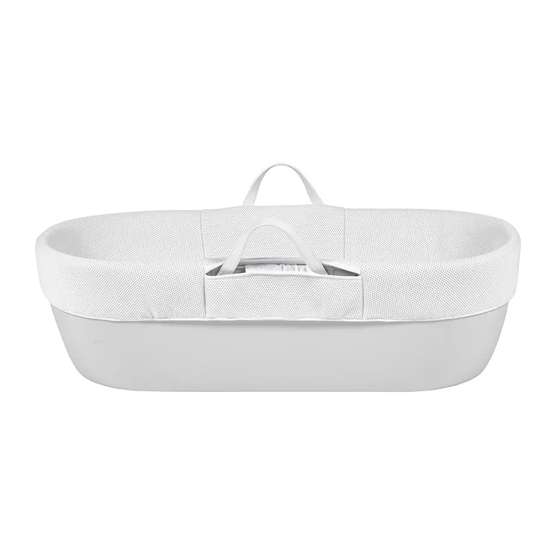 Couffin avec support Gris/Blanc - 0m+-6