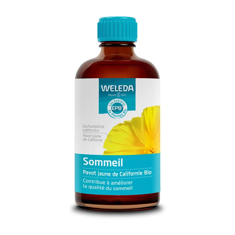 Extrait de plante Pavot jaune de Californie BIO Sommeil - 100ml-0