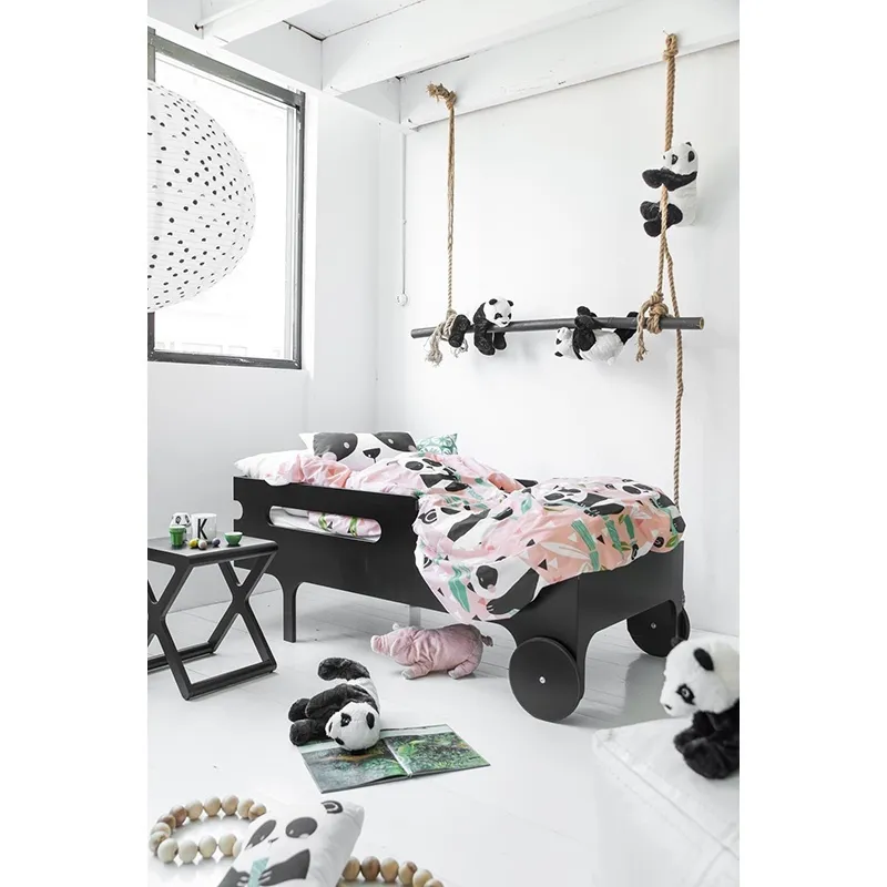 Coussin Panda Garden - 40x30cm-3