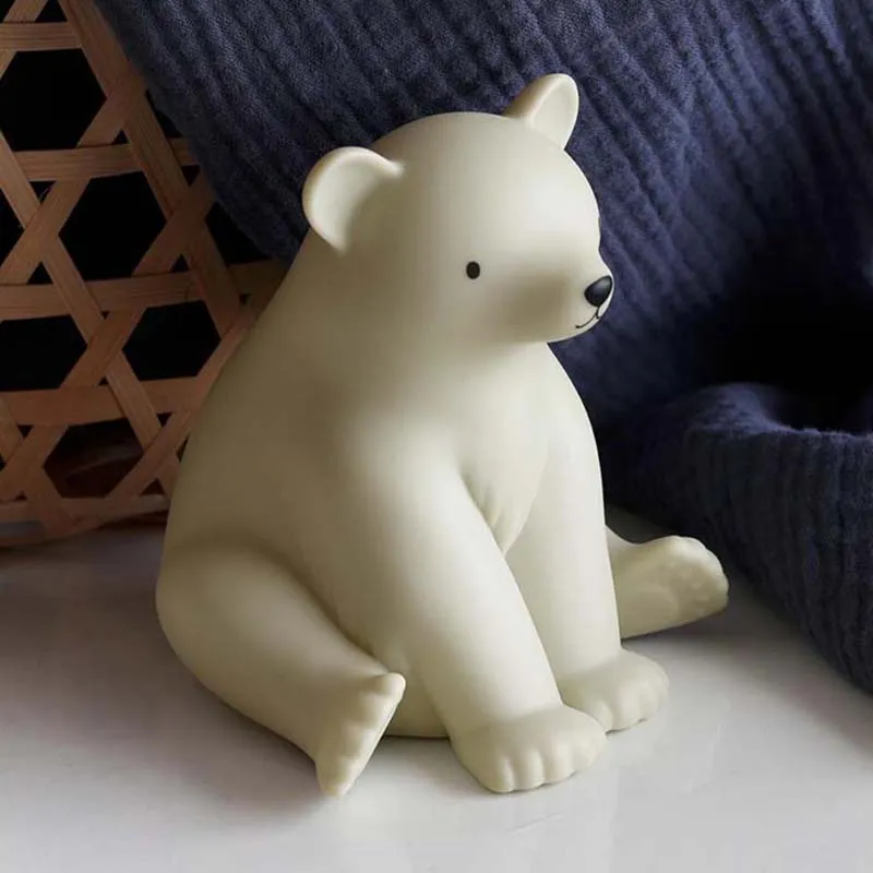 Veilleuse ours polaire - 10,8x12x11cm-4